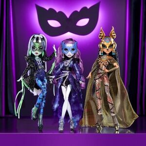 Monster High Haunt Couture Midnight Runway Cleo - Frankie - Spectra